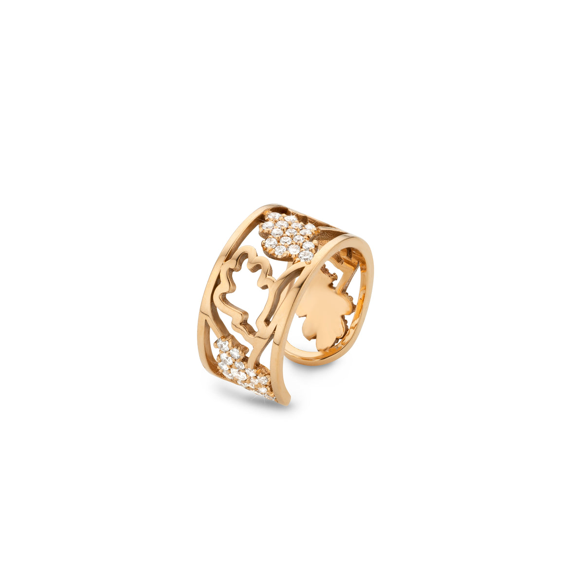 OAK EARCUFF rose gold with diamond