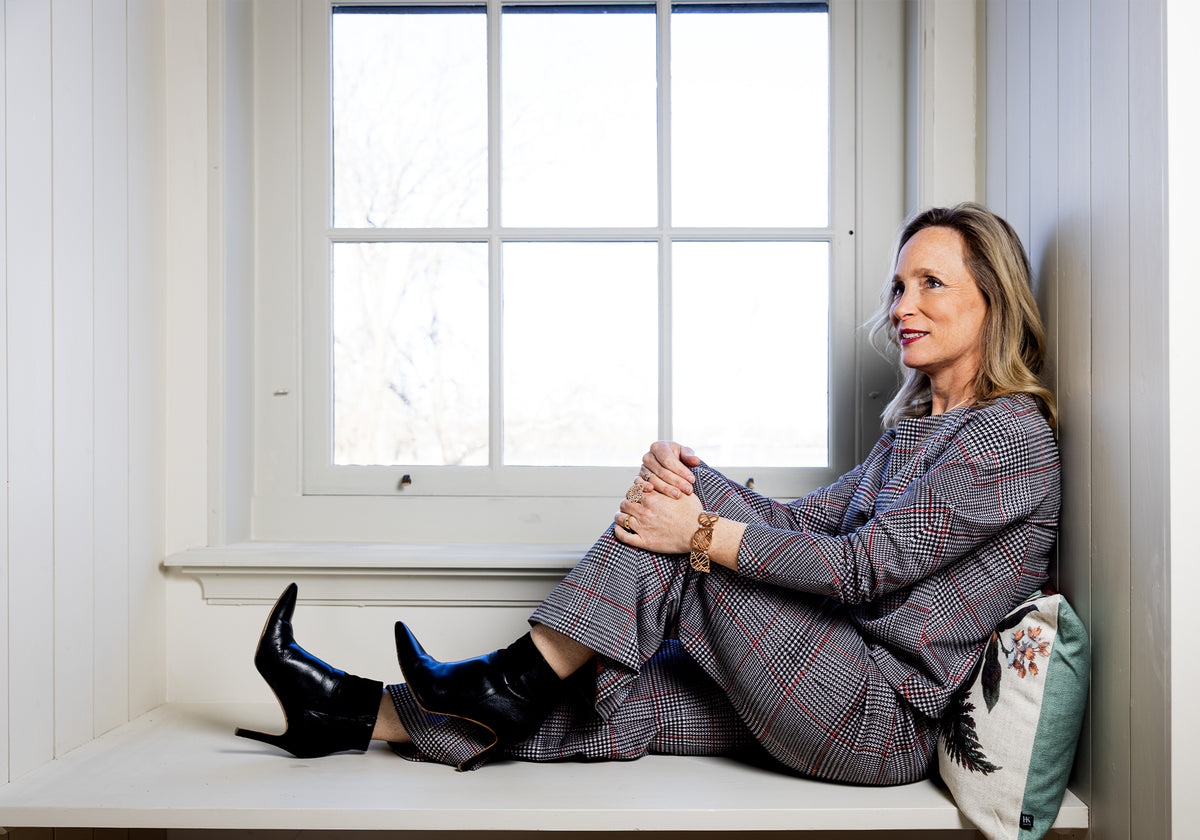 Portrait of Princess Margarita de Bourbon de Parme, founder and designer of De Parme Design fine jewellery