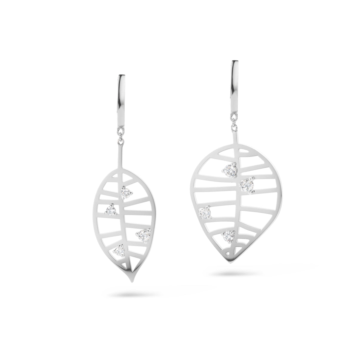 BEECH EARRING - NUANCES white gold diamond