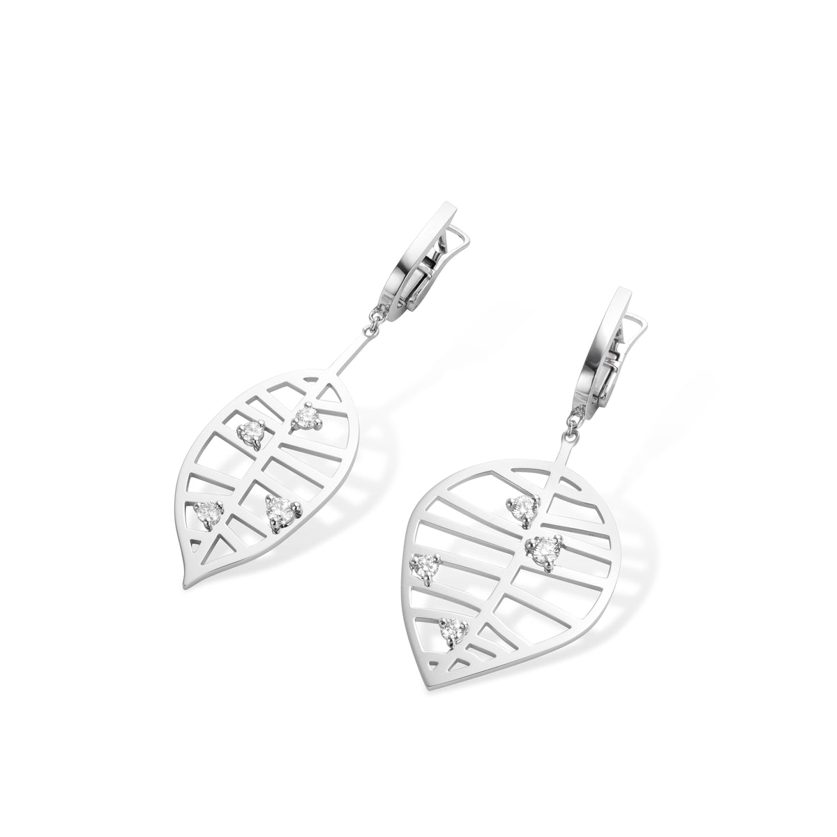 BEECH EARRING - NUANCES white gold diamond