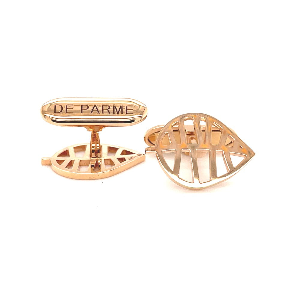 BEECH CUFFLINKS rose gold
